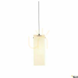 Pendant Light SLV QUADRASS Chrome Opal Glass 40W 1003432 small 2