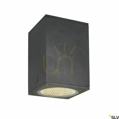 Kontrollera Utomhustaklampa SLV ENOLA Square L antracit 36W IP65 1003439