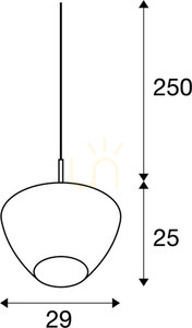 Pendant Light SLV PANTILO CONVEX 29 Chrome Glass 40W 1003443 6 Pendant Light SLV PANTILO CONVEX 29 Chrome Glass 40W 1003443 small 6