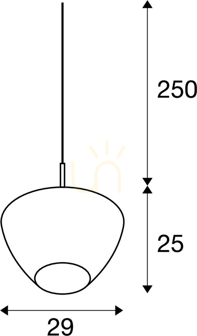 Utsikt Pendant Light SLV PANTILO CONVEX 29 Chrome Glass 40W 1003443 Pendant Light SLV PANTILO CONVEX 29 Chrome Glass 40W 1003443