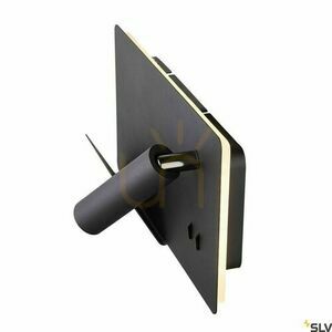 Vägglampa SLV SOMNILA svart LED 15W 3000K USB 1003455 2 Vägglampa SLV SOMNILA svart LED 15W 3000K USB 1003455 small 2