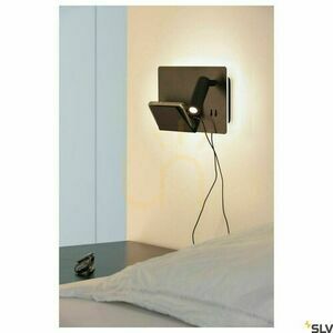 Vägglampa SLV SOMNILA svart LED 15W 3000K USB 1003455 3 Vägglampa SLV SOMNILA svart LED 15W 3000K USB 1003455 small 3