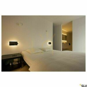 Vägglampa SLV SOMNILA svart 15W 3000K USB 1003456 small 4