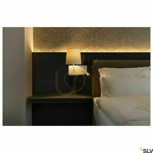 SLV SOMNILA FLEX vägglampa, vänster, vit, LED 3000 K med USB, 1003459 small 3