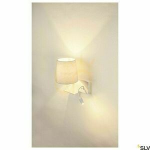 SLV SOMNILA FLEX vägglampa, vänster, vit, LED 3000 K med USB, 1003459 small 4