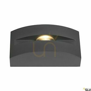 Utomhusvägglampa SLV OUT-BEAM FRAME CW antracit LED 3,5W 3000K IP55 1003518 small 2
