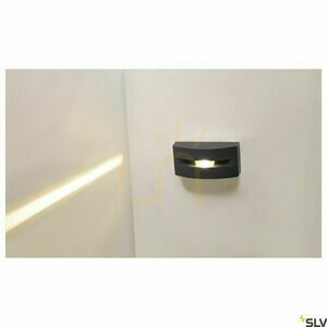 Utomhusvägglampa SLV OUT-BEAM FRAME CW antracit LED 3,5W 3000K IP55 1003518 small 4