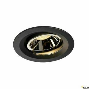 Infälld armatur SLV NUMINOS MOVE DL M svart/krom 17,55 W 3000 K 1003582 small 0