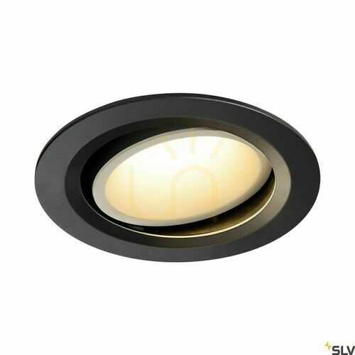 Kontrollera Infälld armatur SLV NUMINOS MOVE DL L svart/vit 3000K 2300lm 1003650
