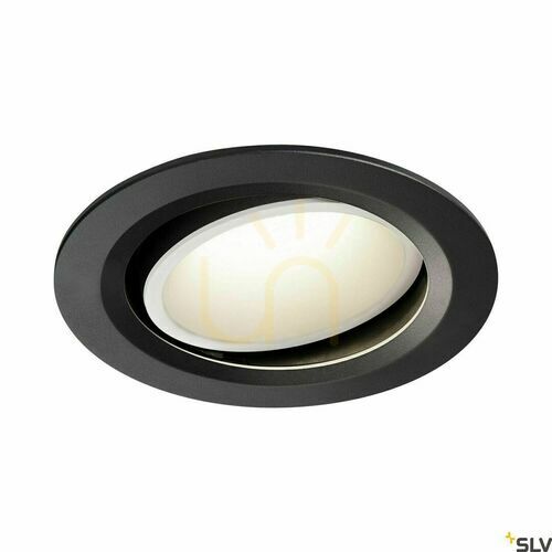 Kontrollera Infälld armatur SLV NUMINOS Move DL L svart/vit 4000K 2450lm 1003674