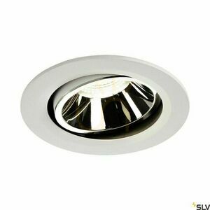 Infälld armatur SLV NUMINOS MOVE DL L vit/krom 4000K 2350lm 1003693 small 0