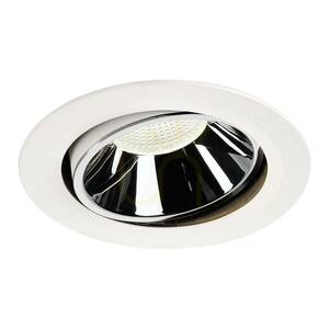 Infälld armatur SLV NUMINOS MOVE DL XL vit/krom 4000K 37,4W 1003765 small 3