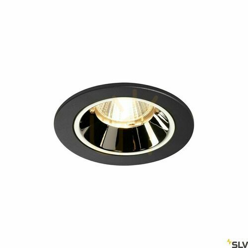 Kontrollera Infälld armatur SLV NUMINOS DL S svart/krom 8,6W 2700K 1003774