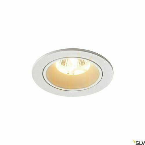 Kontrollera Infälld armatur SLV NUMINOS DL S vit 8,6W 2700K 720lm 1003785