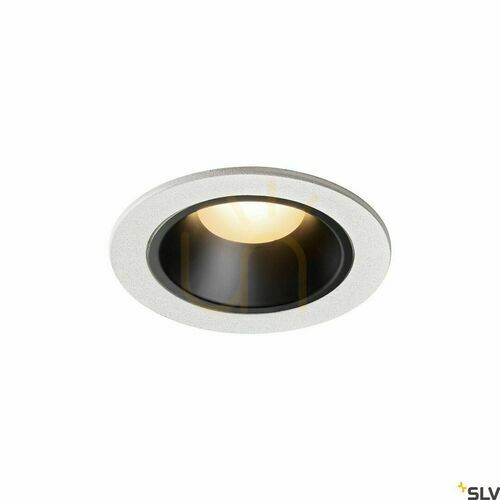 Kontrollera Infälld armatur SLV NUMINOS DL S vit/svart 2700K 8,6W 1003787
