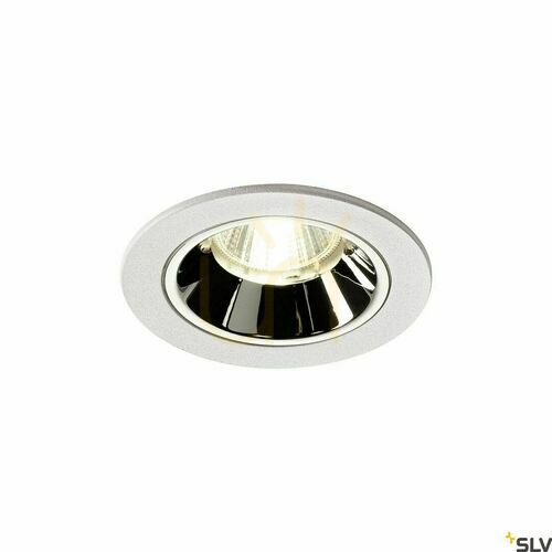 Kontrollera Infälld armatur SLV NUMINOS DL S vit/krom 8,6W 4000K 750lm 1003837