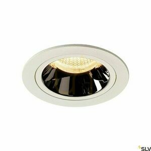 Infälld armatur SLV NUMINOS DL M vit/krom 2700K 17,55W 1003855 small 0