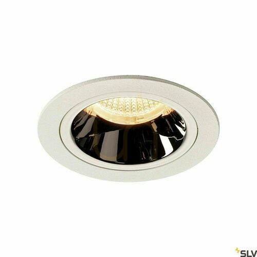Kontrollera Infälld armatur SLV NUMINOS DL M vit/krom 2700K 17,55W 1003858