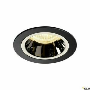 Infälld armatur SLV NUMINOS DL M svart/krom 3000K 17,55W 1003870 small 0