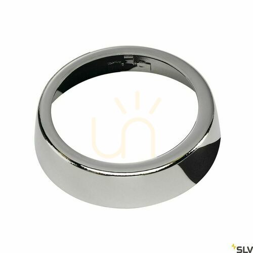 Kontrollera Dekorring SLV Zubehör krom för GU10/MR16 57 mm 151049