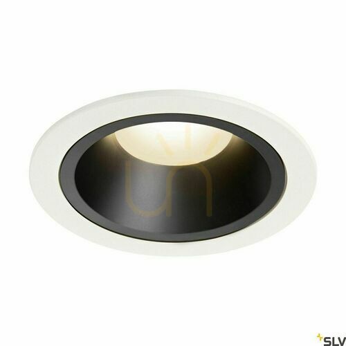 Kontrollera Infälld armatur SLV NUMINOS DL L vit/svart 3000K 25,41W 1003952