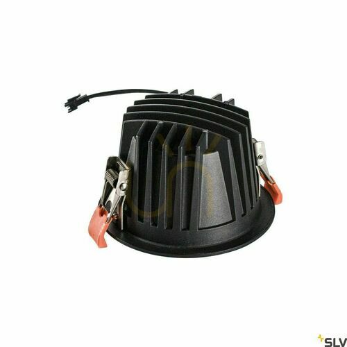 Kontrollera Infälld armatur SLV NUMINOS DL L svart/krom 25,41W 4000K 2350lm utan driftdon 1003969