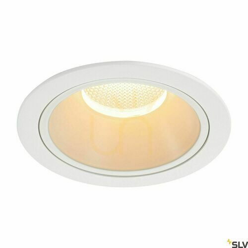 Kontrollera Infälld armatur SLV NUMINOS DL XL vit 2700K 3500lm 37,4W 1003998