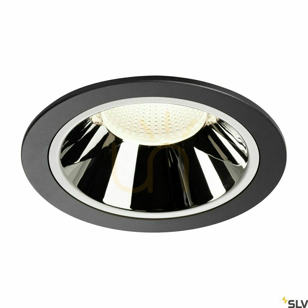 Kontrollera Infälld armatur SLV NUMINOS DL XL svart/krom 4000K 37,4W 1004038 Infälld armatur SLV NUMINOS DL XL svart/krom 4000K 37,4W 1004038