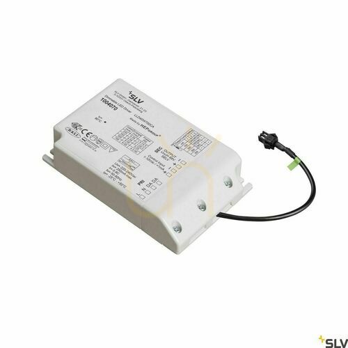 Kontrollera LED-drivdon SLV Treiber DALI dimbar 700mA 40W vit 1004070