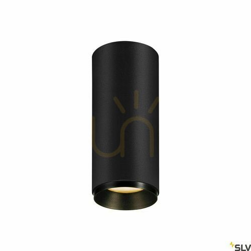 Kontrollera SLV NUMINOS CL PHASE S LED ytmonterad taklampa, svart, 10,42 W 2700 K 36° 1004123