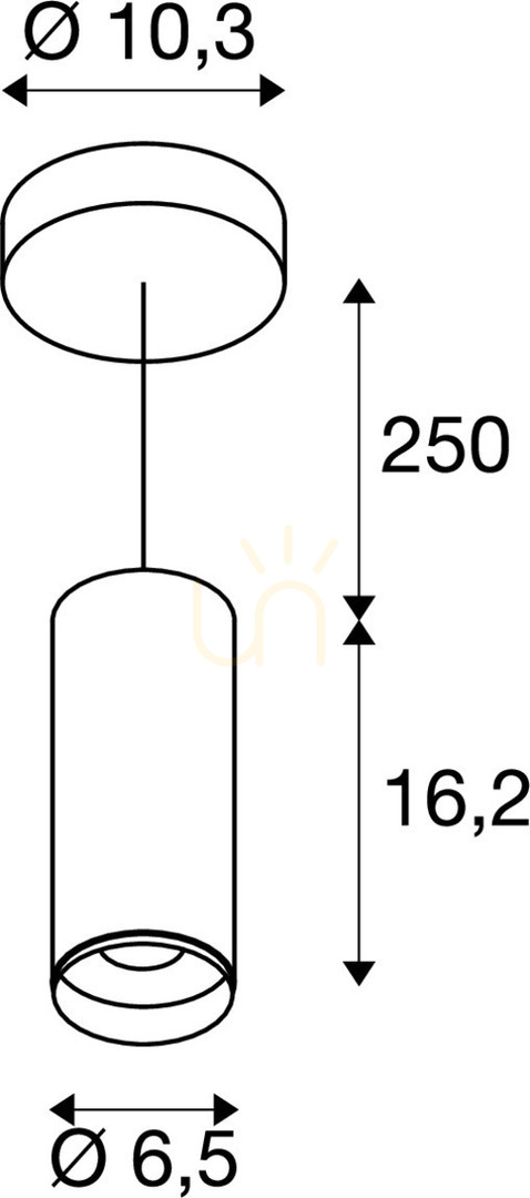 Display Pendellampa SLV NUMINOS PD PHASE S svart 2700K 10,42W 1004148 Pendellampa SLV NUMINOS PD PHASE S svart 2700K 10,42W 1004148