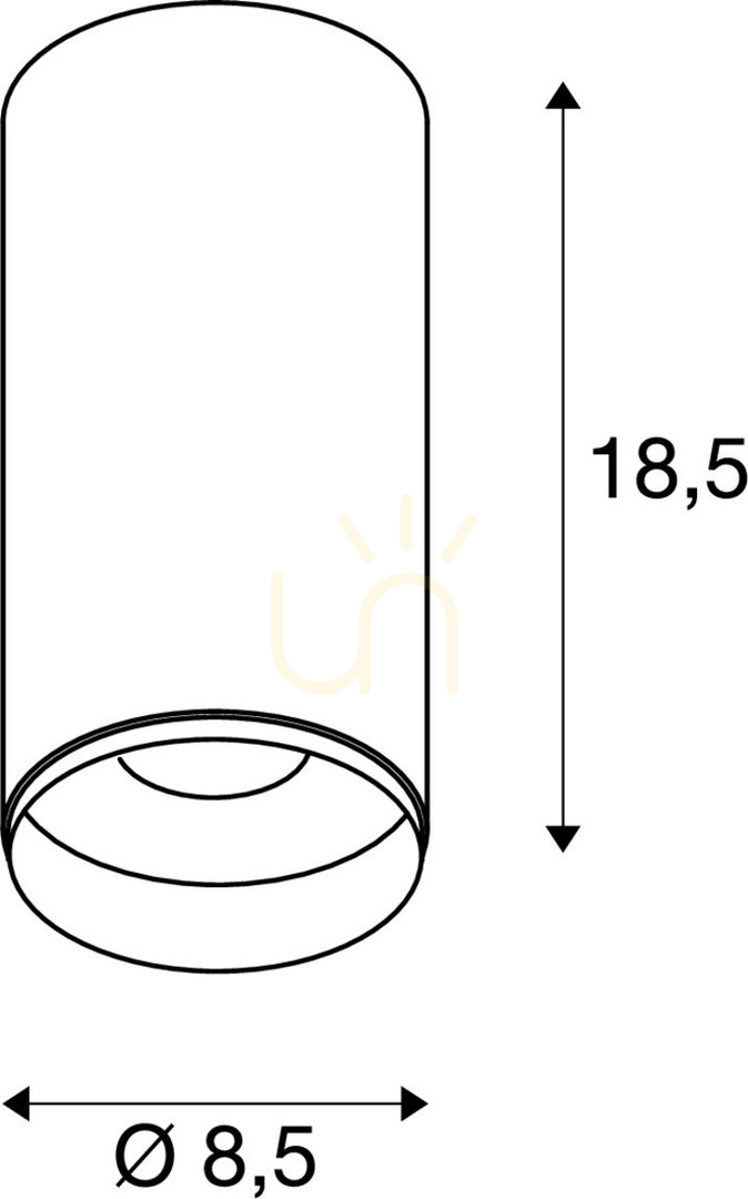 Display Taklampa SLV NUMINOS CL PHASE M svart 20,1W 4000K 2120lm 1004235 Taklampa SLV NUMINOS CL PHASE M svart 20,1W 4000K 2120lm 1004235