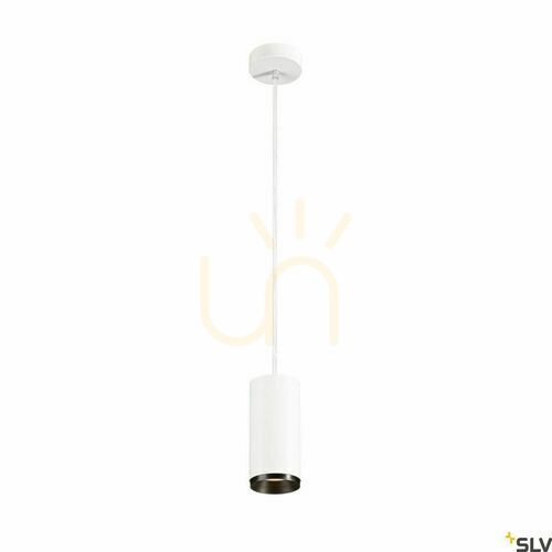 Kontrollera Pendellampa SLV NUMINOS PD PHASE M vit/svart 2700K 20,1W 1004247