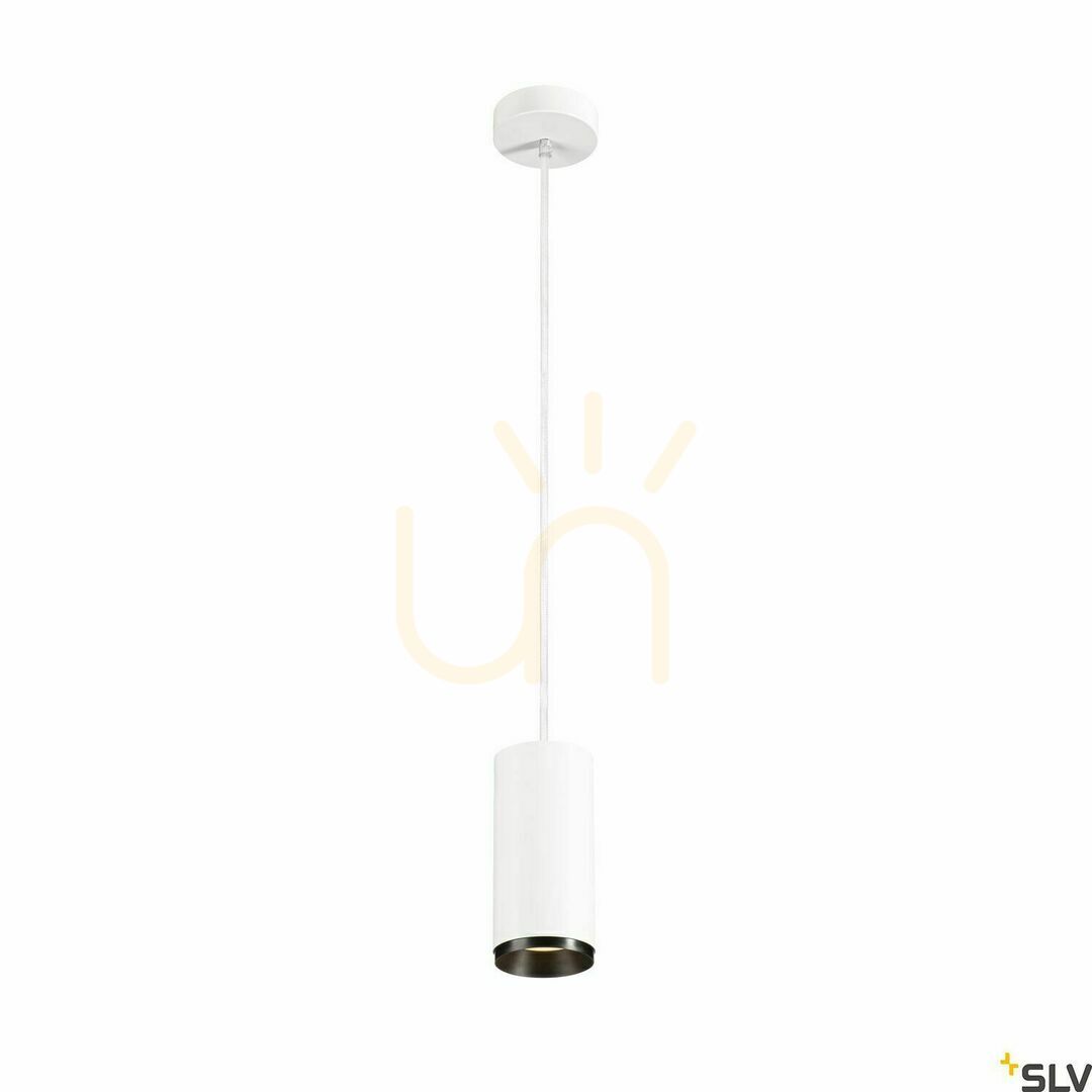 Kontrollera Pendellampa SLV NUMINOS PD PHASE M vit/svart 3000K 20,1W 1004256 Pendellampa SLV NUMINOS PD PHASE M vit/svart 3000K 20,1W 1004256