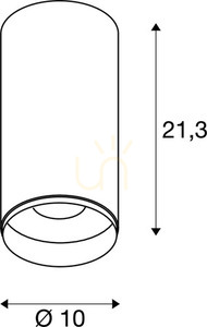 Taklampa SLV NUMINOS CL PHASE L vit/svart 28W 2700K 1004318 3 Taklampa SLV NUMINOS CL PHASE L vit/svart 28W 2700K 1004318 small 3