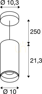 Pendellampa SLV NUMINOS PD PHASE L svart 28W 2700K 1004340 3 Pendellampa SLV NUMINOS PD PHASE L svart 28W 2700K 1004340 small 3