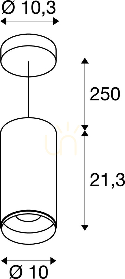 Display Pendellampa SLV NUMINOS PD PHASE L svart 28W 2700K 1004340 Pendellampa SLV NUMINOS PD PHASE L svart 28W 2700K 1004340