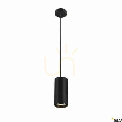 Kontrollera Pendant Light SLV NUMINOS PD PHASE L Black 28W 3000K 2400lm 1004348