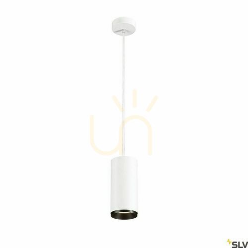 Kontrollera Pendellampa SLV NUMINOS PD PHASE L vit/svart 28W 4000K 1004358