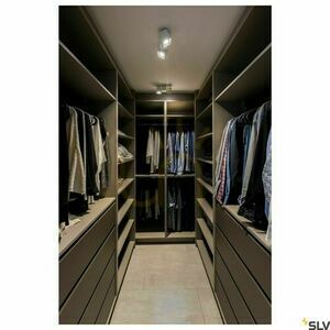 Inbyggd armatur SLV ALTRA DICE vit GU10 2-ljus 151531 small 1
