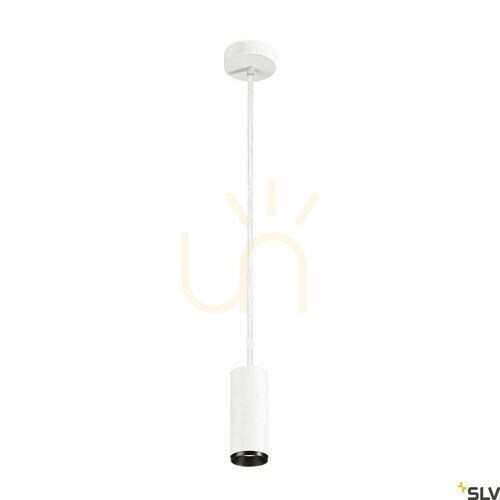 Kontrollera Pendellampa SLV NUMINOS PD DALI S vit/svart 4000K 1100lm 1004454