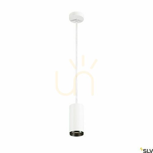 Kontrollera Pendellampa SLV NUMINOS PD DALI M vit/svart 4000K 20,1W 1004552