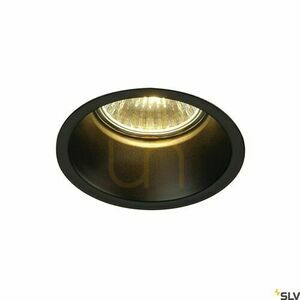 Infälld armatur SLV HORN 1 svart stål 50W 230V 112910 small 5