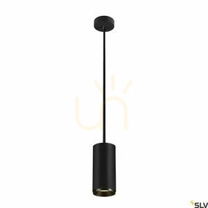 Pendellampa SLV NUMINOS PD DALI L svart 28W 3000K 1004635 small 0