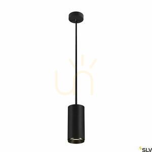 Pendant Light SLV NUMINOS PD DALI L Black 28W 4000K 1004642 small 0