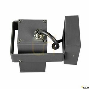 Utomhusvägglampa SLV THEO BRACKET antracit/transparent IP65 7W 1004653 small 1