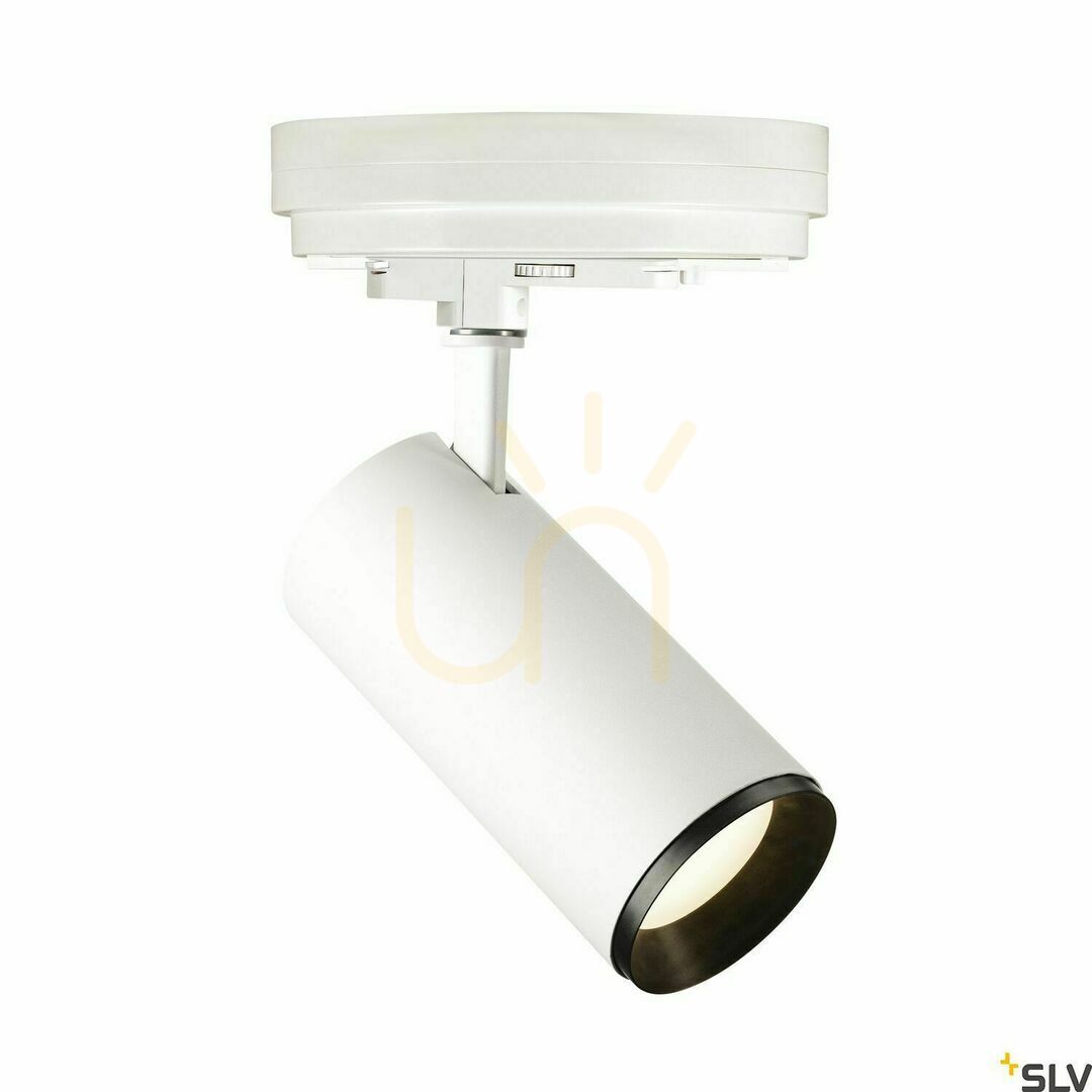 Utsikt Spotlightuttag SLV S-TRACK SYSTEM 3~ DALI vit 1004685 Spotlightuttag SLV S-TRACK SYSTEM 3~ DALI vit 1004685