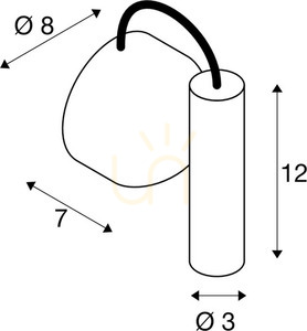Vägglampa SLV KARPO MAGN svart 6,2W 3000K dimbar 1004706 6 Vägglampa SLV KARPO MAGN svart 6,2W 3000K dimbar 1004706 small 6