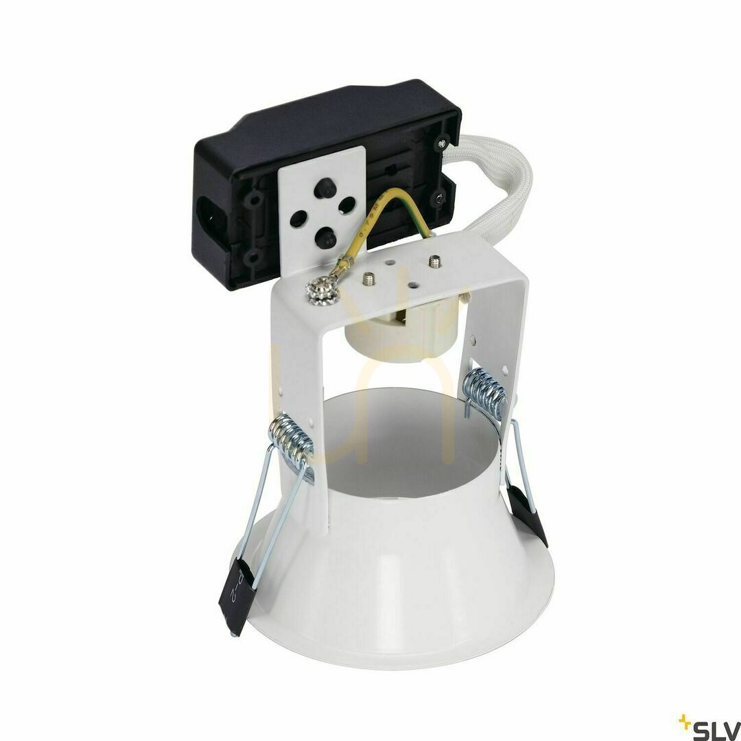 Utsikt Infälld armatur SLV HORN 1 vit stål 50W 112911 Infälld armatur SLV HORN 1 vit stål 50W 112911