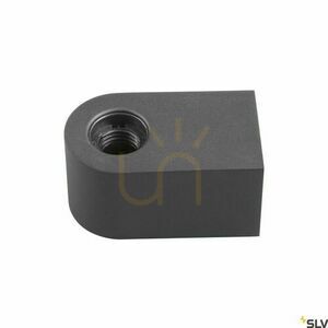 Väggarmatur SLV FITU CUBE svart E27 stål 1004738 small 1